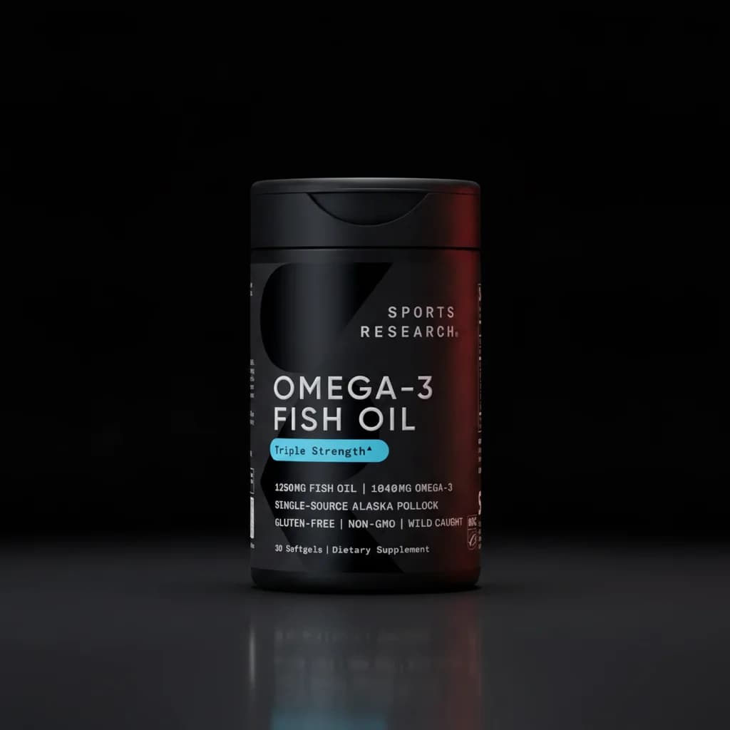 Sports Research Triple Strength Omega-3 Fish Oil